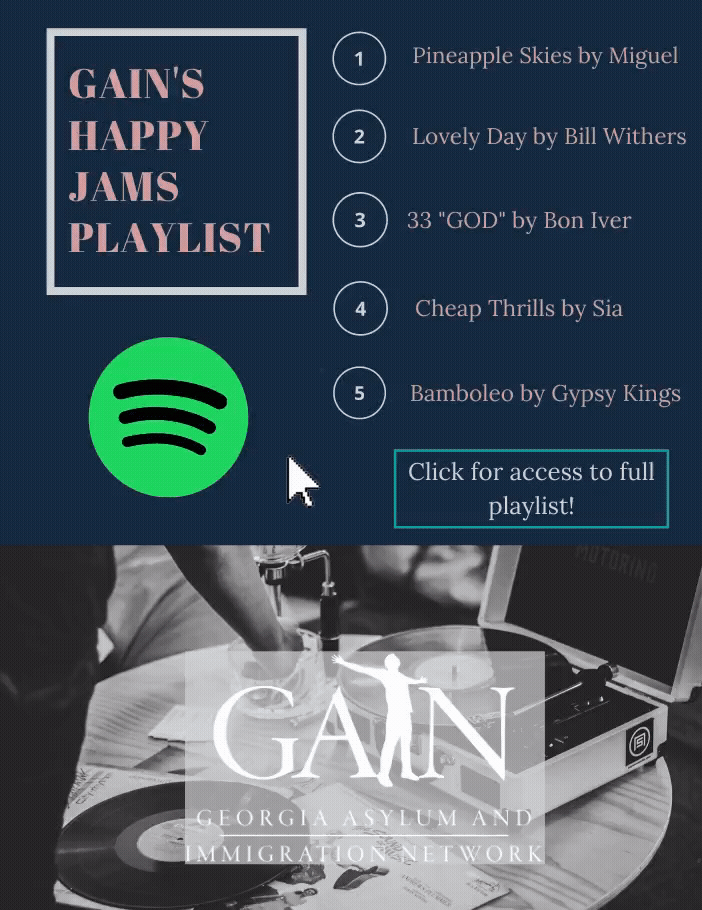 GAIN's Happy Jams Playlist